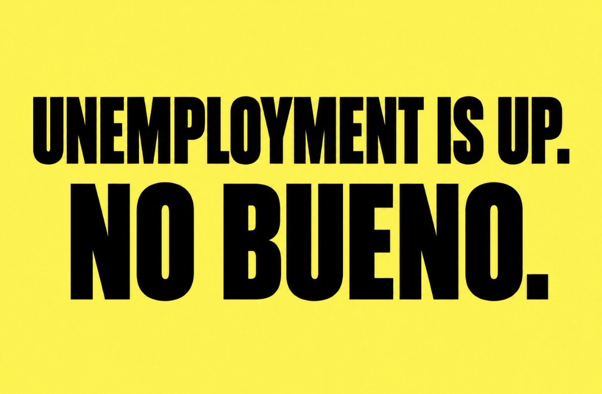 KenRomeroCruz's tweet photo. Just 29,000 jobs added in September. Unemployment ⬆️ to 4.2%. Wages trailing inflation for six straight months.
Less opportunity. Less buying power. Families pay the price. https://t.co/9hikGTzVo1