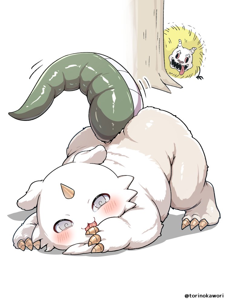torinokawori's tweet photo. あのこ＆でかつよ https://t.co/UWcuGL40sp