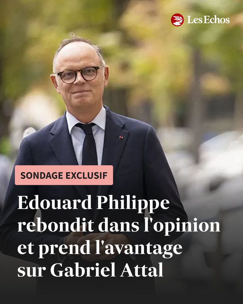 LesEchos's tweet photo. 🥊 « Le match n'est pas encore plié mais le rapport de force se déplace clairement en faveur d'Edouard Philippe. » ➡️ https://t.co/wuRfqeA4ab https://t.co/oThGhzAXYs
