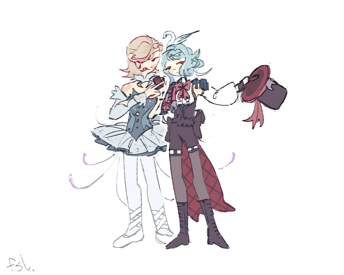 fasoleeeeee's tweet photo. 🔄🔄🔄
#lyney #odette #magicswan https://t.co/WkjLdKPHBJ