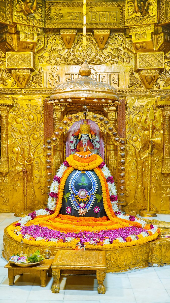 Somnath_Temple's tweet photo. श्री सोमनाथ महादेव मंदिर,
प्रथम ज्योतिर्लिंग - गुजरात (सौराष्ट्र)
दिनांक: 02 अक्टूबर 2026, भाद्रपद कृष्ण षष्ठी - शुक्रवार
सायं श्रृंगार
102611327
#somnath #mahadev #shivji
#bhakti #somnathlivedarshan #somnathtemple #JaiSomnath #SomnathSwabhimaanParv

Whatsapp Channel Daily Darshan https://t.co/sndKP0eWUS
