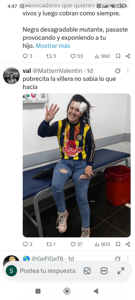 MusuraSeba1209's tweet photo. @SinitoMariano Maxi se que SOS buena persona, pero una mención a Brenda , bajar un poco los ánimos violentos de ambos lados, por poco no tenemos trágico final como Ivana. https://t.co/Eq8DR920d3
