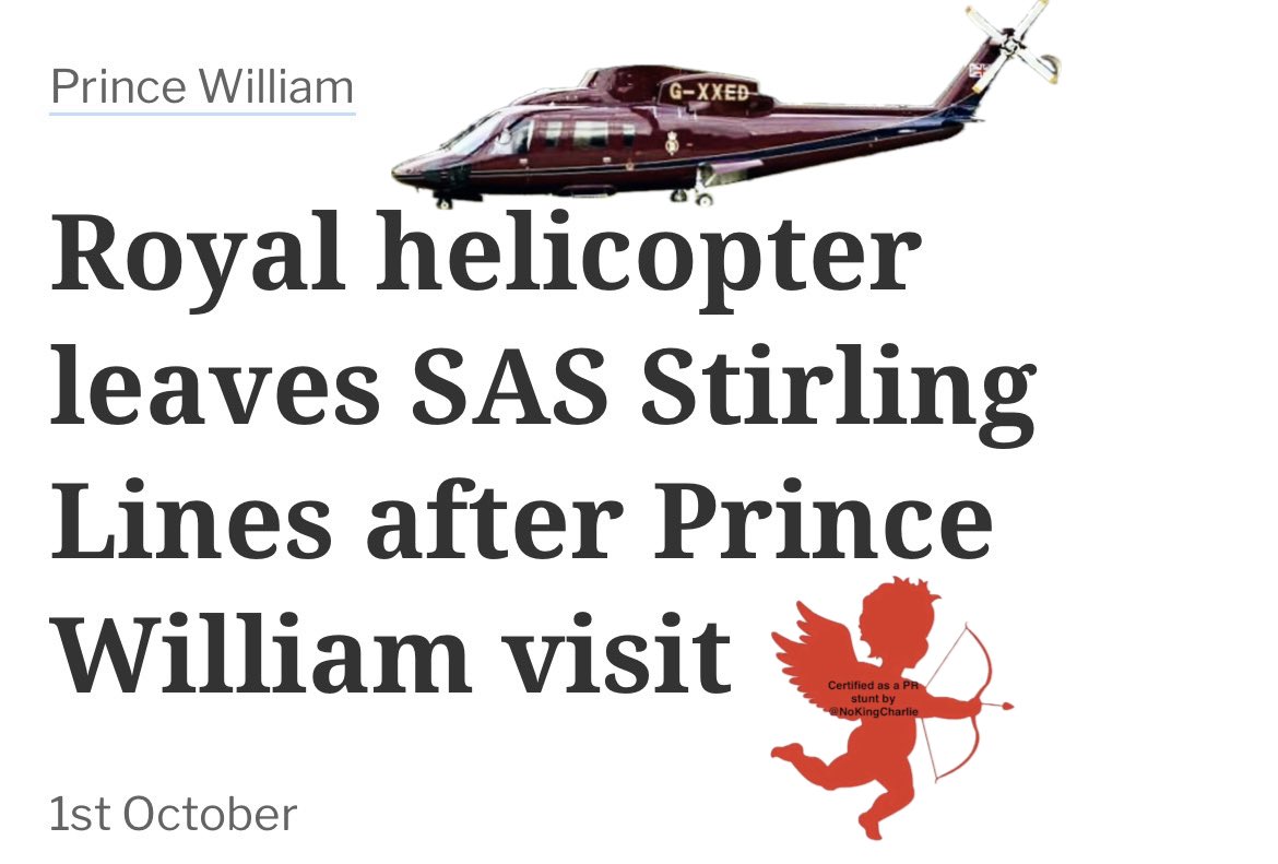 NoKingCharlie's tweet photo. The Eco Prince took a chopper to visit communities devastated by climate change
#greenwashing
#willywashing
Are you beginning to think it is all a con? https://t.co/34zP7m4gks