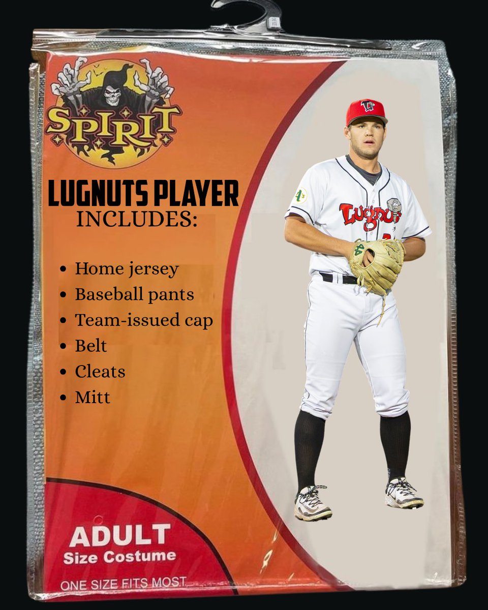 LansingLugnuts's tweet photo. 📷Halloween is only 29 days away! We've got some costume inspiration for you. #gonuts #lugnuts #milb #biglug https://t.co/q8xHCJPvYi