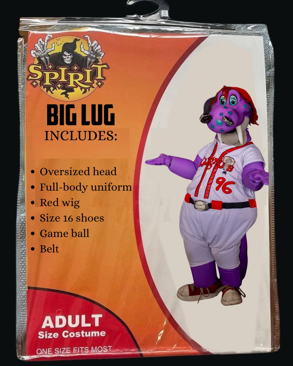 LansingLugnuts's tweet photo. 📷Halloween is only 29 days away! We've got some costume inspiration for you. #gonuts #lugnuts #milb #biglug https://t.co/q8xHCJPvYi