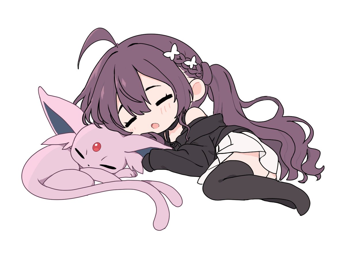 kado199992's tweet photo. エーフィとお昼寝りんは
#賀陽燐羽 #学マスFA　#Pokemonartㅤ https://t.co/LlG8PpMhaV