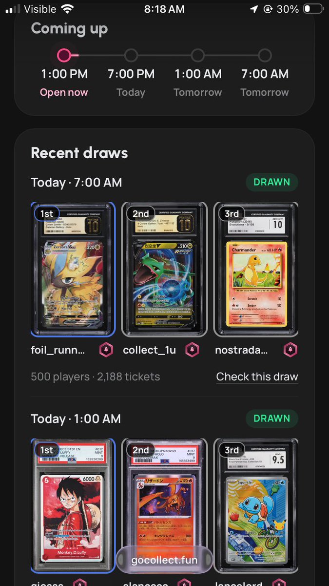 c4rpFM's tweet photo. Is this luck or is it rigged for em?😭
This account won 3 times already
@collect_1u, @gocollectfun https://t.co/JrC6wyKnTI