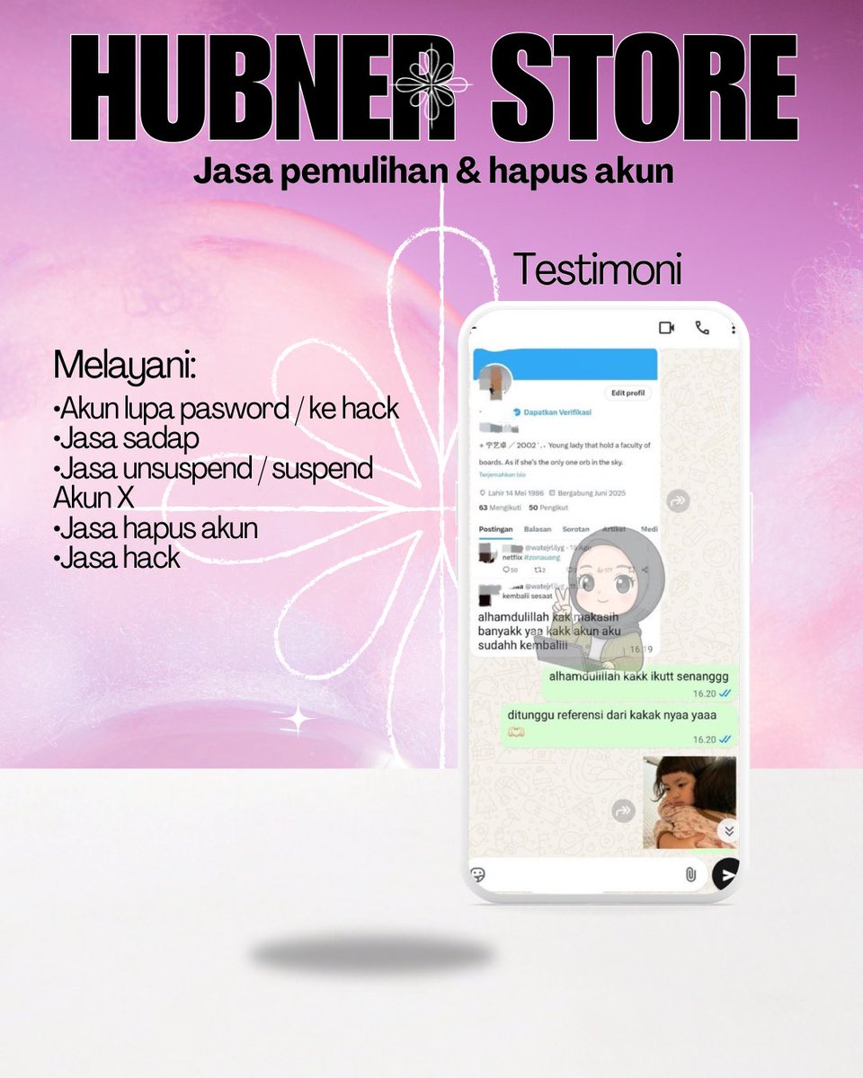 manrwx's tweet photo. selamat malam kembali open, jasa balikin / jasa pulihkan akun lupa password, jasa hack akun, jasa sadap wa, jasa lacak lokasi, jasa lacak hp hilang, jasa hapus akun,jasa pemulihan akun all sosmed❗️

Instagram, tiktok, facebook, email, line, twitter dll❗️

order melalui wa di bio https://t.co/oB7s8tN3Ho
