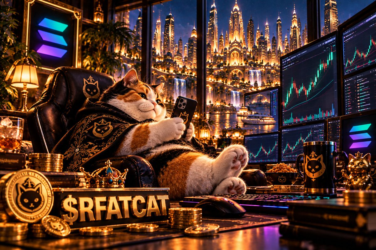 RichFatCatonSol's tweet photo. Every trader has that one memecoin they said they wouldn't touch.

Then the chart moves.

And suddenly…

“Just one entry.” 🐱

$RFATCAT
#Solana #Memecoin #Crypto #richfatcat https://t.co/xmhWw6pU2b