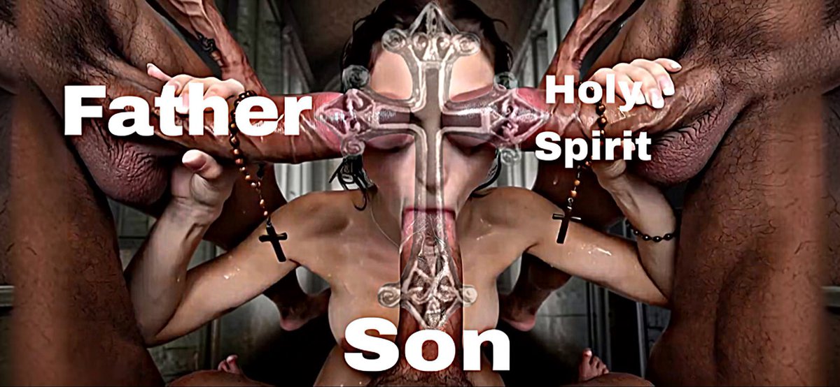 BibleversesXXX's tweet photo. ✝️New version of Trust in God ✝️
Porn remix  
I hope all my Christians enjoy ✝️🙏
#blasphemy #porn #churchPorn https://t.co/r1mtnMGsMb