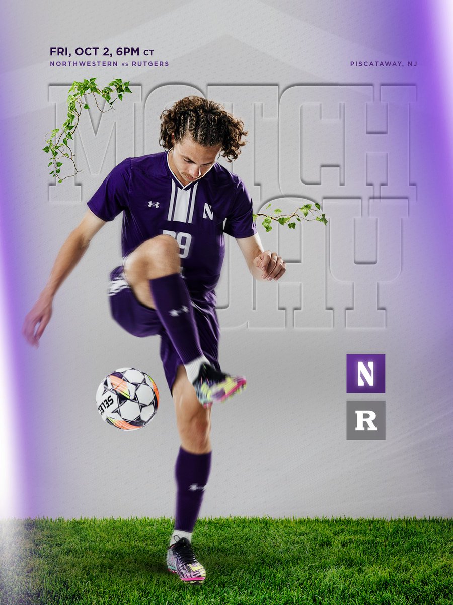 NUMensSoccer's tweet photo. Garden State Soccer ⚽️

🆚 Rutgers 
⏰ 6 p.m. CT 
📍 Piscataway, N.J. 
📺 https://t.co/a3hNKPWK29
📊 https://t.co/pBT8Y0VaiP https://t.co/tsmeotGpuF