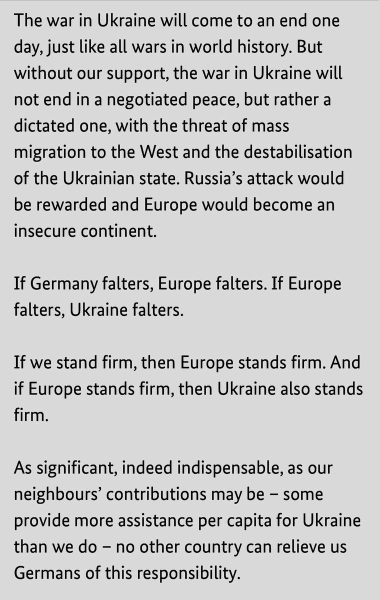 GerAmbCanada's tweet photo. Last night, Chancellor Friedrich Merz gave an important speech on European security and the need to maintain support for #Ukraine. Germany will stand firm. 
Read the speech in English at the end of link below ⬇️
https://t.co/NS23mTTB3c https://t.co/9foBdfWZEU