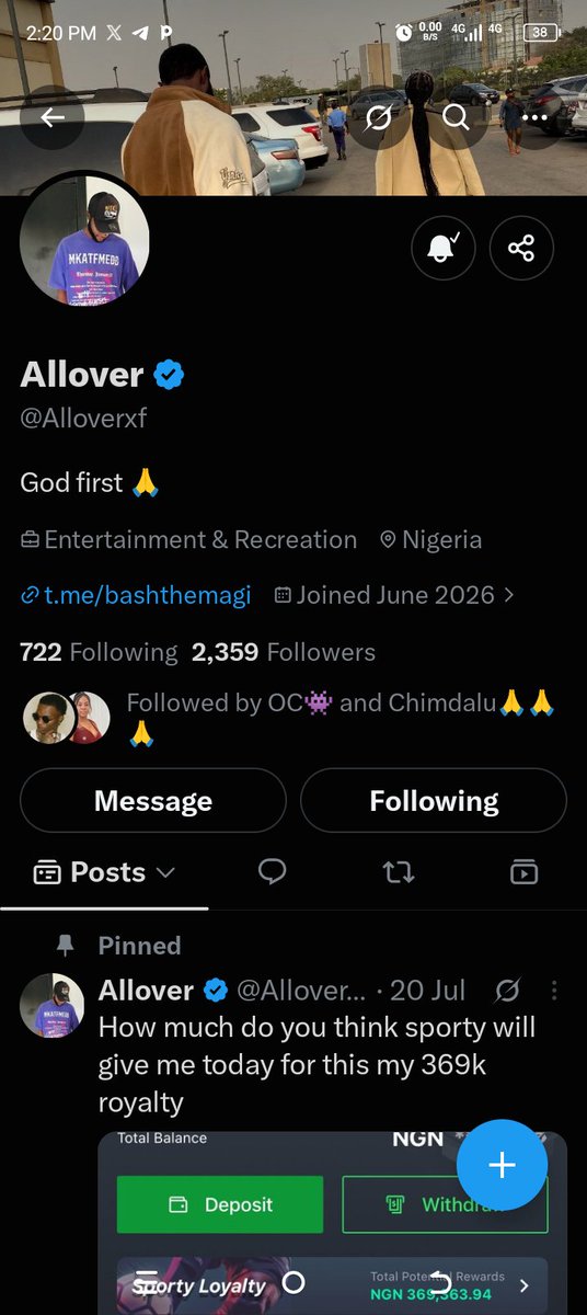 JerryAmena71053's tweet photo. @TheDamiForeign @Alloverxf Done boss 
7052351746
Opay

Thanks boss https://t.co/52WzmvQf54