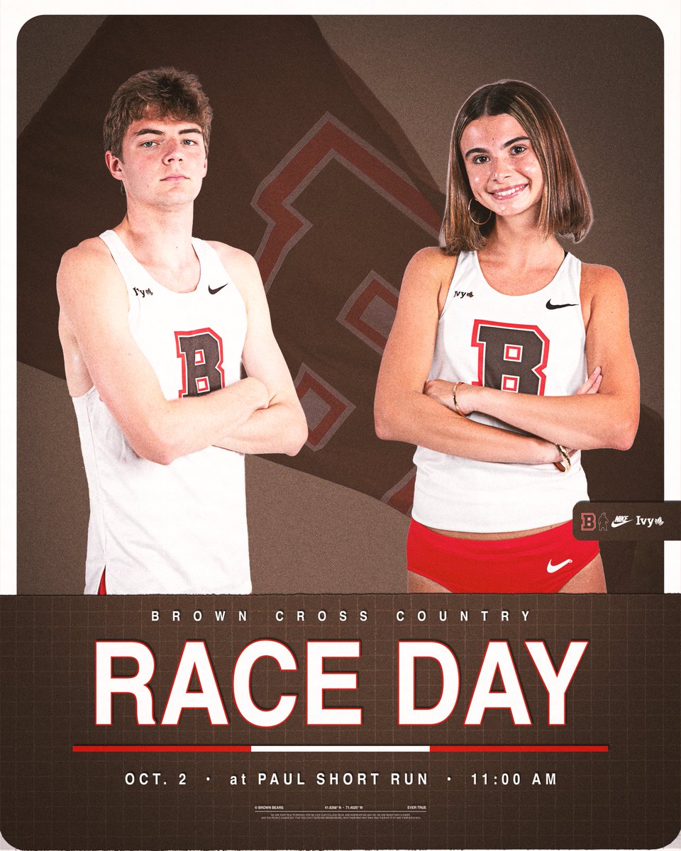 BrownU_TFXC's tweet photo. PAUL SHORT RACE DAY‼️

Back in action at one of the nation's largest meets!

Men's 8K at 11am followed by the women at 11:45 in Bethlehem, Pa. 

🔗- https://t.co/gLJBpGOODX https://t.co/luXndNfGV5