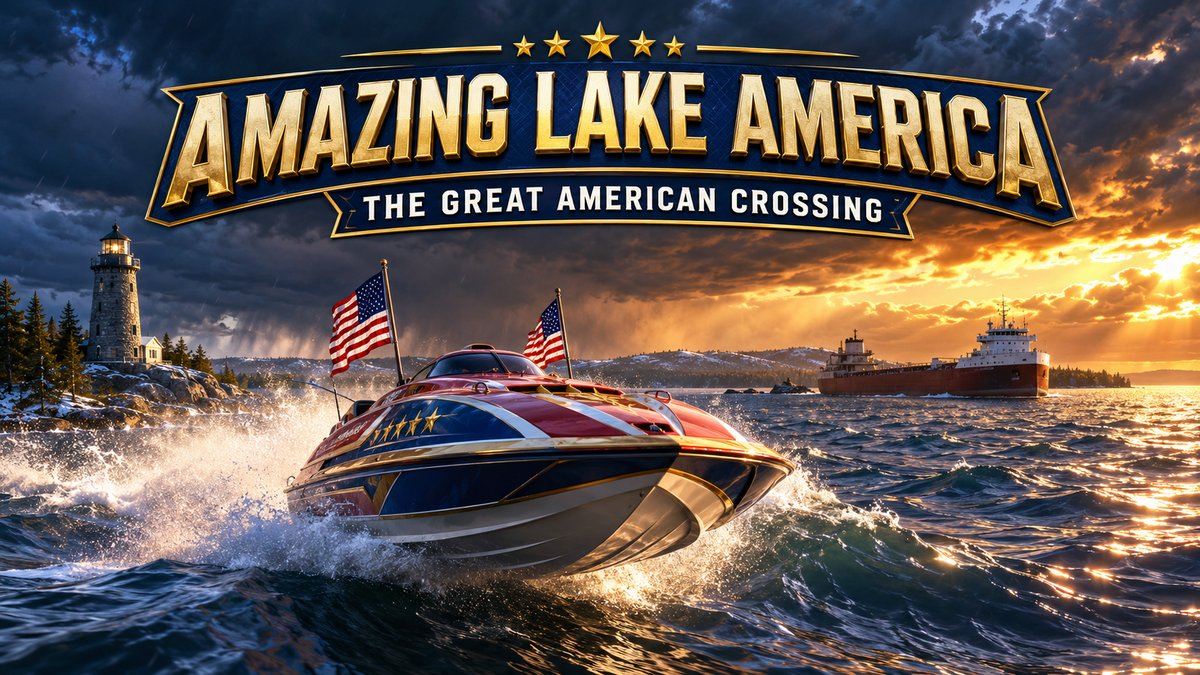 hw_dmusa's tweet photo. Can you make it to Boldt Castle? 🚤

AMAZING LAKE AMERICA: six missions, rough water, freighters &amp; an 1812 cannon battle.

Play FREE on phone or computer: https://t.co/7uoeBwQQqy

Follow for more local games!
#LakeAmerica #LakeOntario #ThousandIslands https://t.co/lbjRYGTHiL