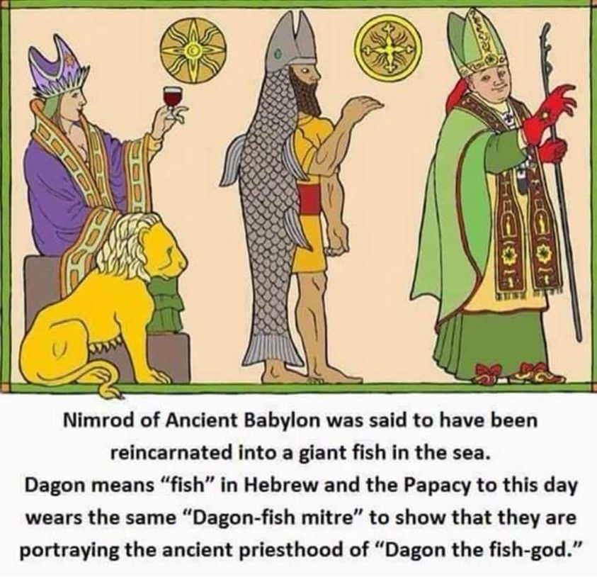 jimmiejoemike's tweet photo. Babylon is Pagan religion.

"Come out of her, my people..."

Rev 18:2
“And he cried mightily with a strong voice, saying, Babylon the great is fallen, is fallen,
&amp; is become the habitation of devils,
&amp; the hold of every foul spirit,
&amp; a cage of every unclean and hateful bird.” https://t.co/L0RXsfDvfD