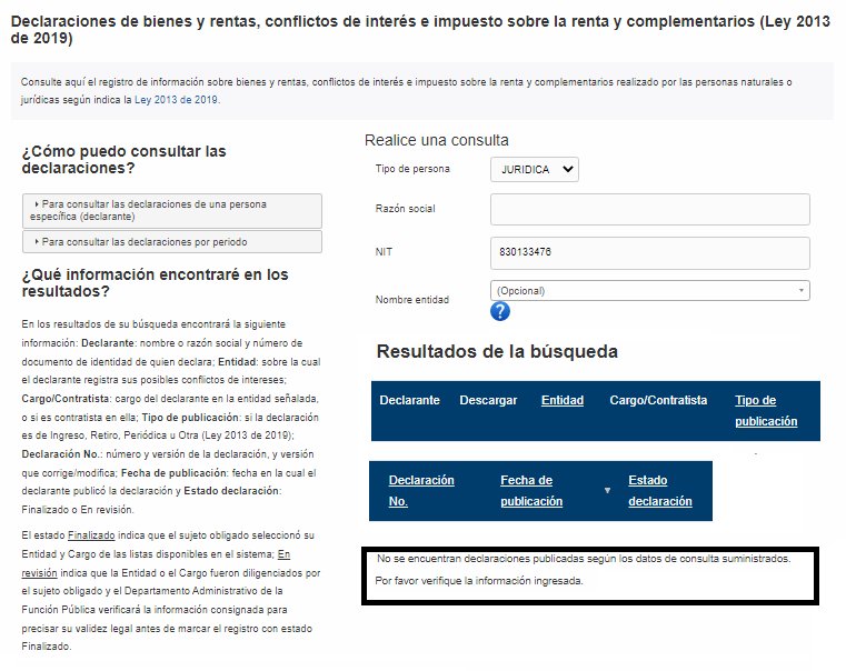 LaPaginaC's tweet photo. URGENTE 🔴💣Se comprueba que Espriella Lawyers son evasores de impuestos en Colombia. Si son contratistas públicos ¿Por qué no aparecen sus declaraciones de renta en Función Pública y ocultan la declaración que ellos publicaron en el contrato CD-0460-2026? Una BURLA a la ley. https://t.co/M9R6Hx57Wt