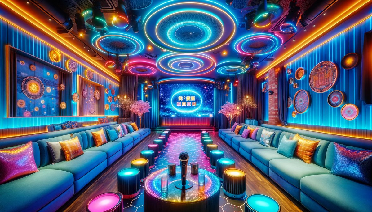 MayeScobyjruj's tweet photo. Canta hasta que amanezca! Tu KTV favorito tiene todas tus canciones, micrófonos de calidad y la mejor atmósfera para disfrutar con amigos. Reserva ya tu sala y demuestra tu talento! https://t.co/oMJ3vxnHdO
