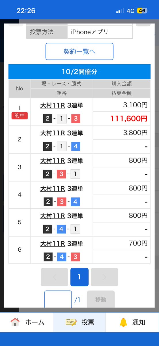 thug_style_off's tweet photo. 大村11Rの1万賭けアッツう🔥 https://t.co/VulnOsE8vb