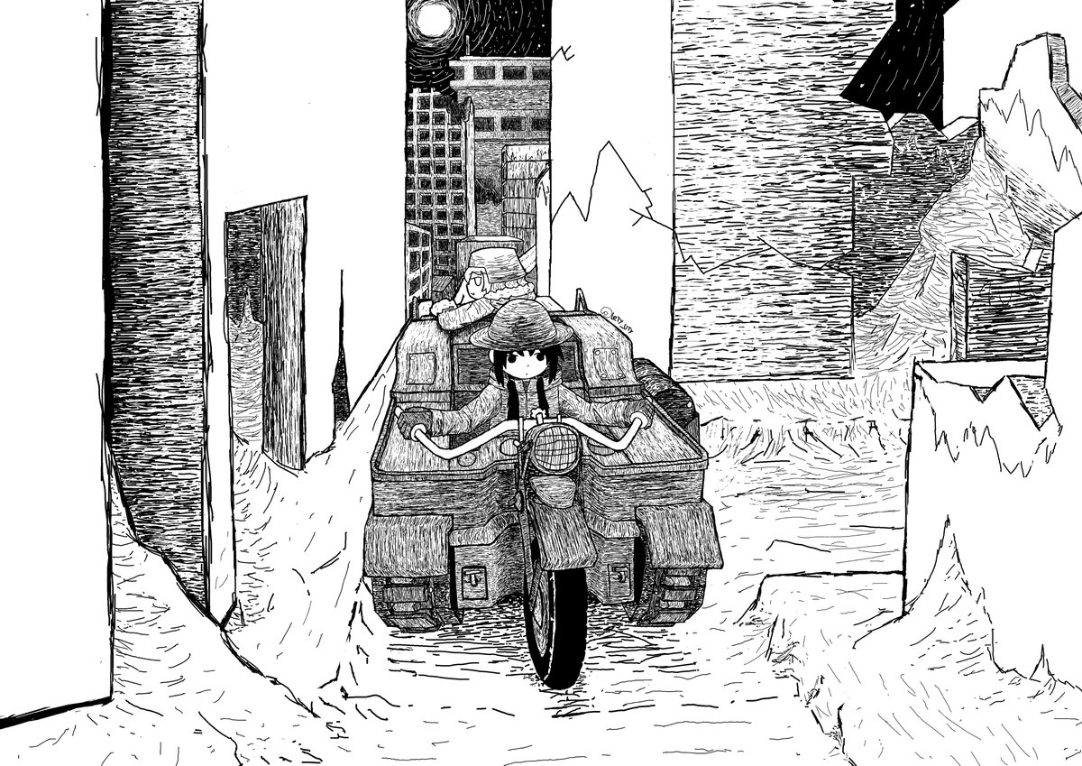 lety_uty's tweet photo. finally done :3 #GLT #少女終末旅行 #digitalartㅤ https://t.co/4cvzYpb5aZ