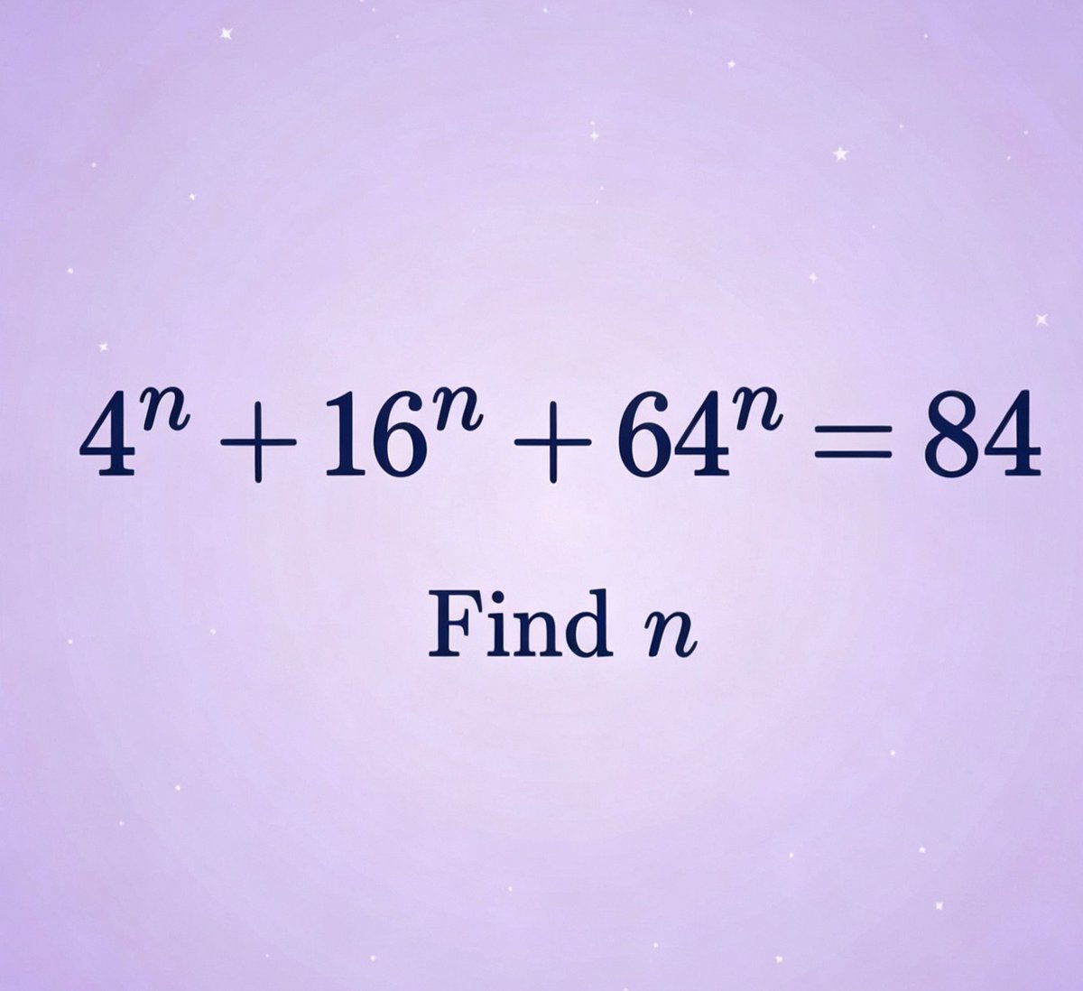 luckzhang28's tweet photo. 99% of people overthink this. Can you spot the trick? 🧐 Find n! #MathChallenge #BrainTeaser https://t.co/A2OYEIZSjY