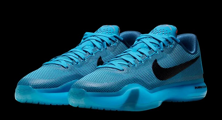 designscene's tweet photo. Kobe 10 Protro Blue Lagoon Releases October 5 - See more here: https://t.co/S1Fy6nkCyw

The Kobe 10 Protro Blue Lagoon returns on October 5, 2026, bringing back the original launch colorway of Kobe Bryant’s tenth signature #Nike Basketball shoe. First released in 2015, the Kobe 10 now receives the Protro treatment with substantial changes to cushioning, fit and traction while retaining the familiar look of the original silhouette.

Photo Courtesy of ©NIKE