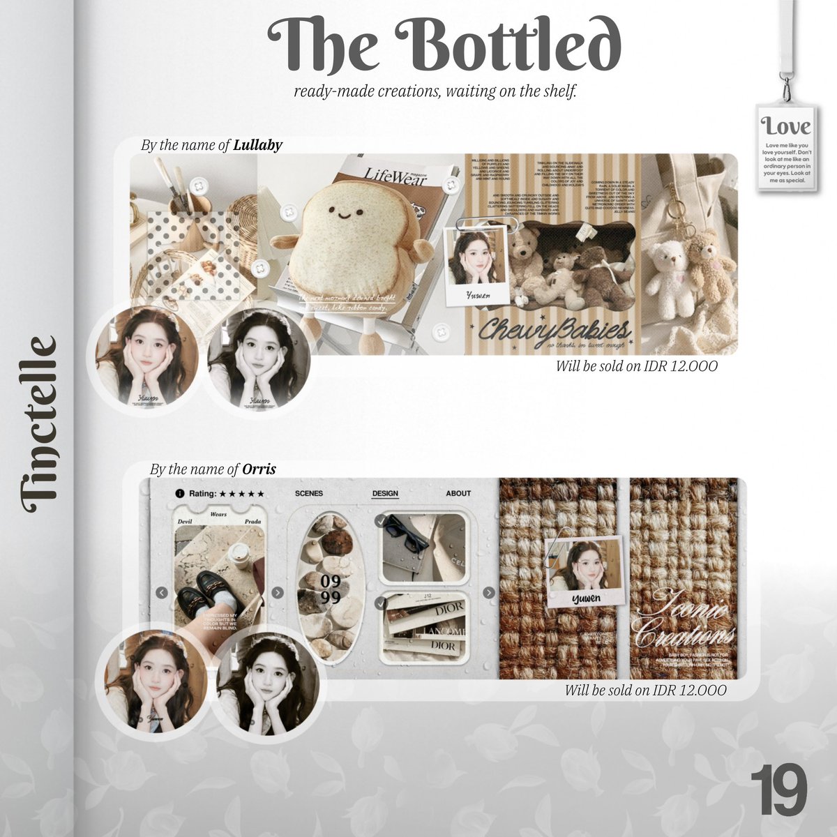 bytinctelle's tweet photo. Help repost? tysm! ♡ 

Tinctelle has a few ready-stock layouts waiting for a new home! Available for H2H Ye-on &amp; Jiwoo, Xu Ruohan, Wang Yuwen, and Wang Churan.nAll prices already include re-text + AVA in JPG &amp; PNG, so everything comes ready to use. 

#bealanja https://t.co/15WY7qOysB