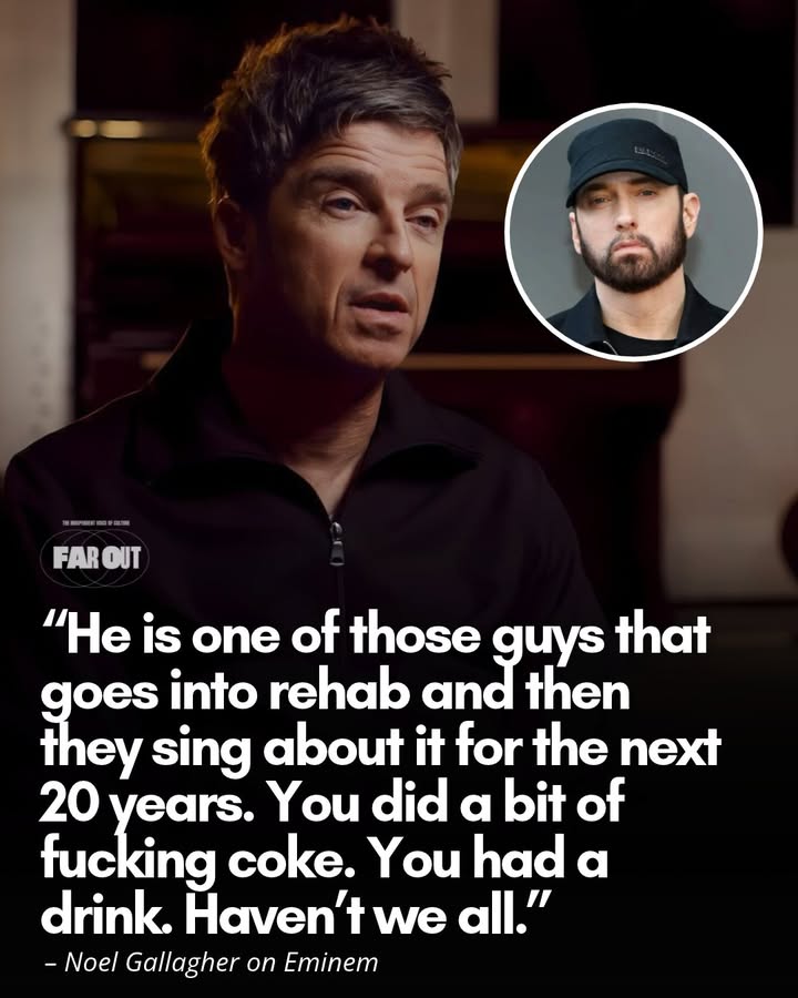 FarOutMag's tweet photo. Noel Gallagher didn't hold back when it came to Eminem: "It’s boring" 💥👇  Link in bio 🔗 https://t.co/yZVw8PJPW0