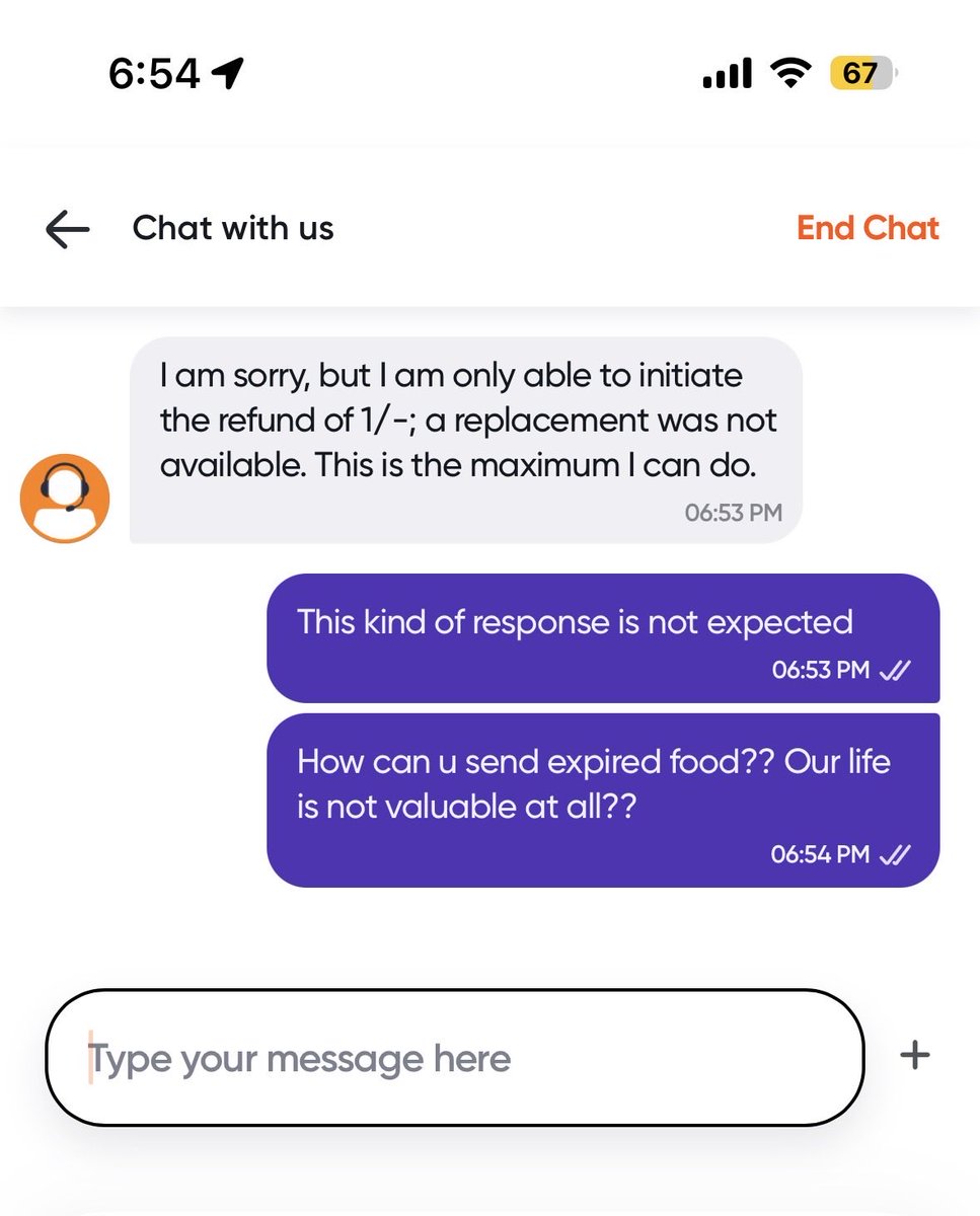 reach2madhu's tweet photo. This kind of response I am getting from @Swiggy @instamart_it @Tukaram_IndIAS https://t.co/SDcE8iQEWl