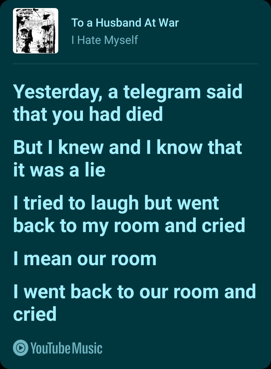n0vathecat's tweet photo. this song is so perfect https://t.co/9FBr3CpSzK