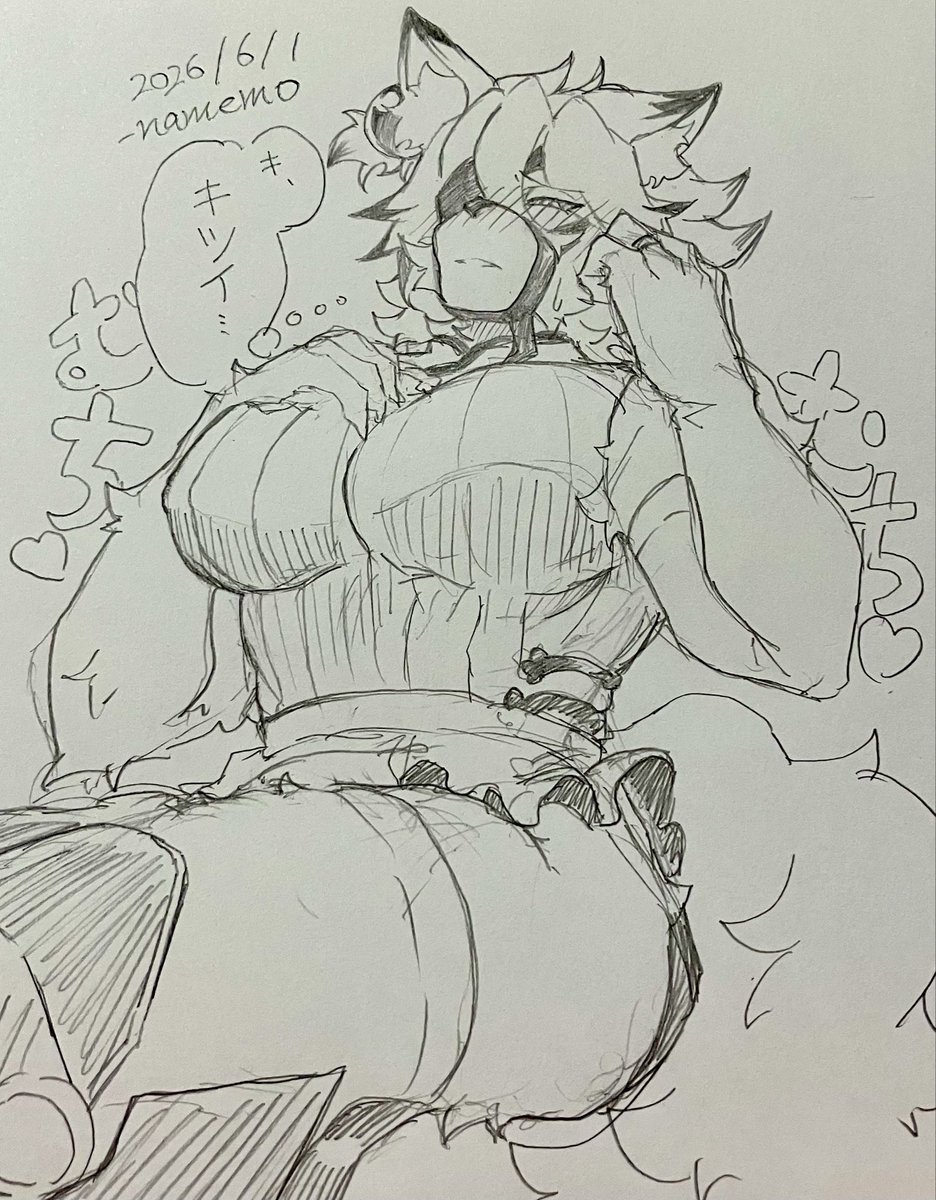 _namemo's tweet photo. ※※※女装注意※※※

これは前描いたシ□ヱママ衣装のriknママ
再掲載 https://t.co/RqgI2teT5I