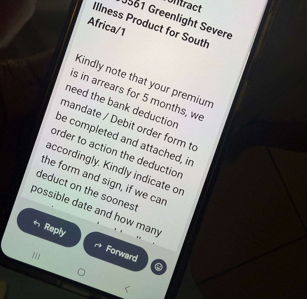 ekse_Naledi_01's tweet photo. @OldMutualSA HERE WE ARE AGAIN?? How many of the same forms does she have to fill in?How are other premiums being debited and the others not? You updated the mandate, she informed you to debit every 31st. You don’t debit and now she is in Arears again? @_motlatso_ https://t.co/iSBIyBBClL