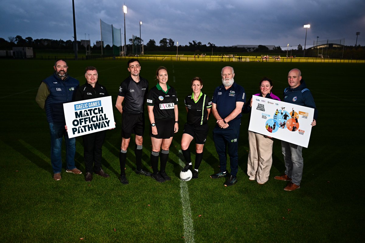 OfficialCamogie's tweet photo. Gaelic Games Match Official Pathway Launched. 

Read more: https://t.co/jJtNBDDqmY

#GetBehindCamogie https://t.co/WHCDDDh46m
