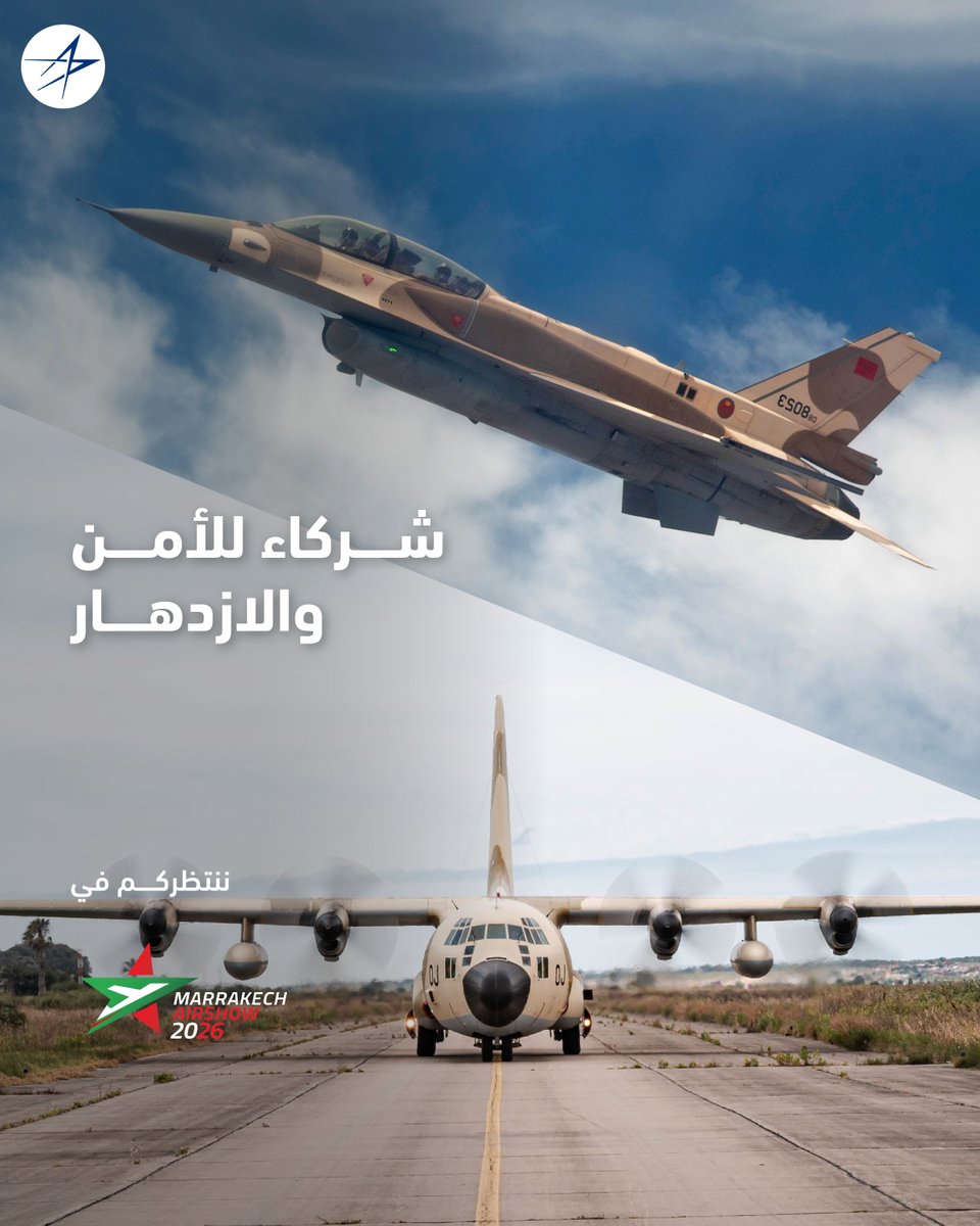 LMMiddleEast's tweet photo. لأكثر من 50 عاماً، نمت شراكتنا مع المغرب، ونواصل مسيرتها الأسبوع المقبل في معرض مراكش للطيران. 🇲🇦

وبصفتنا راعياً بلاتينياً، نتطلع إلى استعراض قدراتنا المتقدمة في مجال الطيران، وتسليط الضوء على تعاوننا الصناعي المتنامي في المغرب.

7-10 أكتوبر | @MAS_Airshow_ma https://t.co/FhlORG9whg