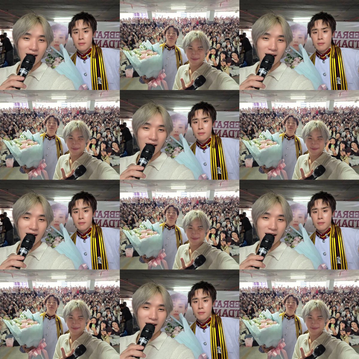 NutHongFamilyTH's tweet photo. เฉยๆมากคับ 03/23 รูปคู่กับช่อดอกไม้วันรับปริญญานัท💐 by Hongshi  เฉยๆคับ🩵🩷

CELEBRATING NUTDAN
#GraduateNutdan
#nuthong #นัทฮง https://t.co/JmrnRbkhsy
