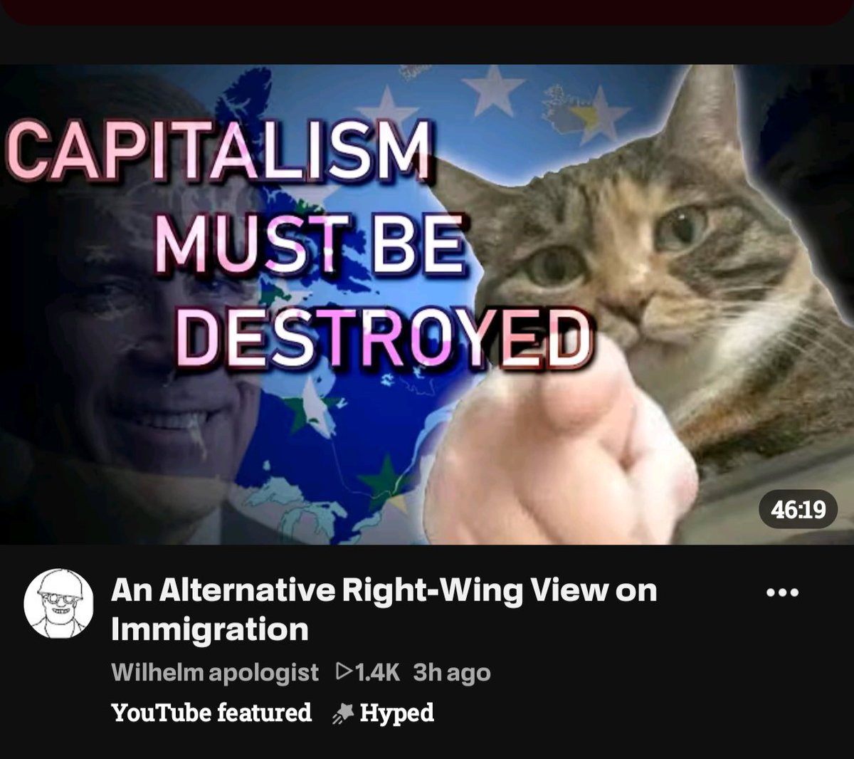 MarxoidNess's tweet photo. Shits so bad rightoids are drinking the anti-capitalist juice https://t.co/kYa2DFXBfV