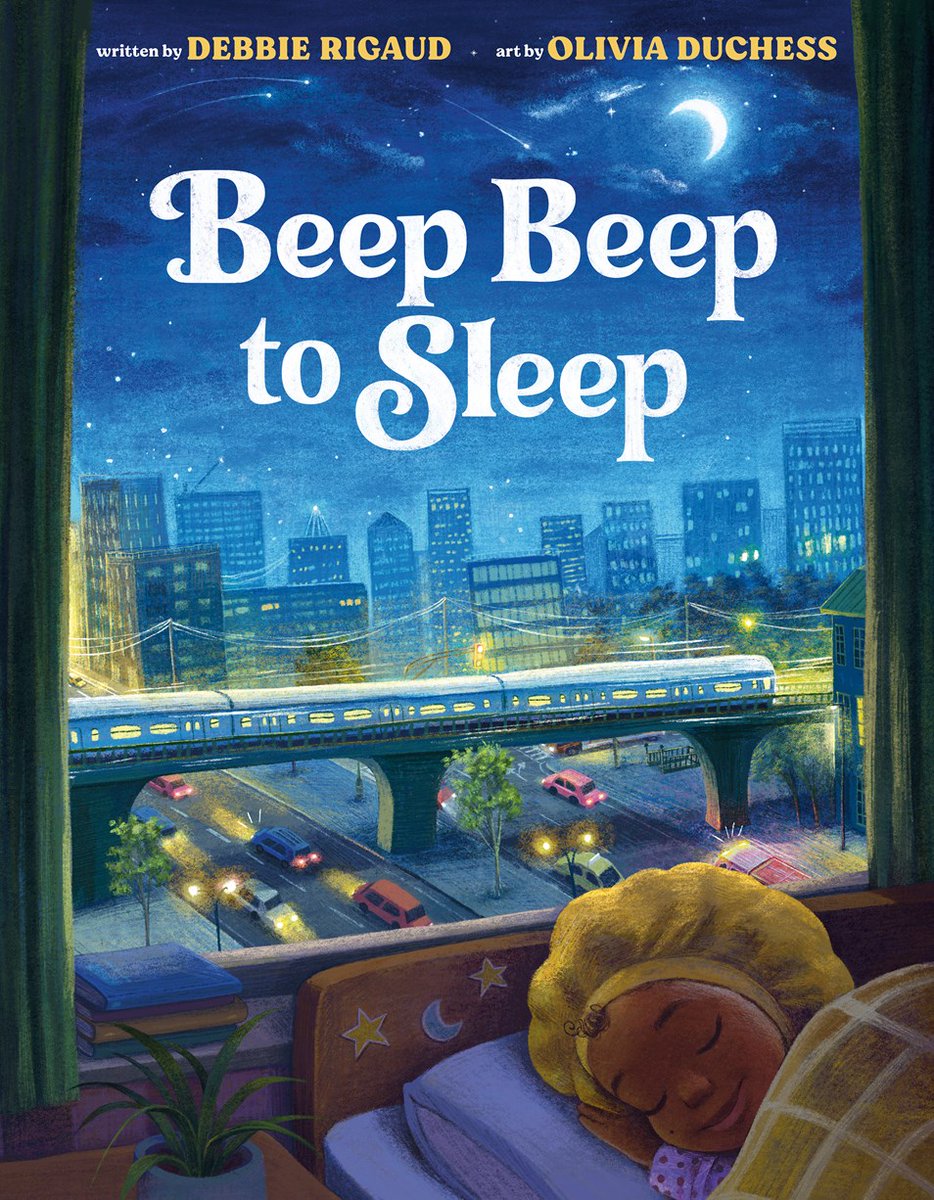 KIDLIT411's tweet photo. We are pleased to host a giveaway of the picture book, BEEP BEEP TO SLEEP by @debbierigaud illustrated by Olivia Duchess (@penguinkids) out on Oct. 13.

To enter, L + RP and confirm your entry in our Friday weekly update: https://t.co/6YAUdeahC4 https://t.co/KHdyzSJu90