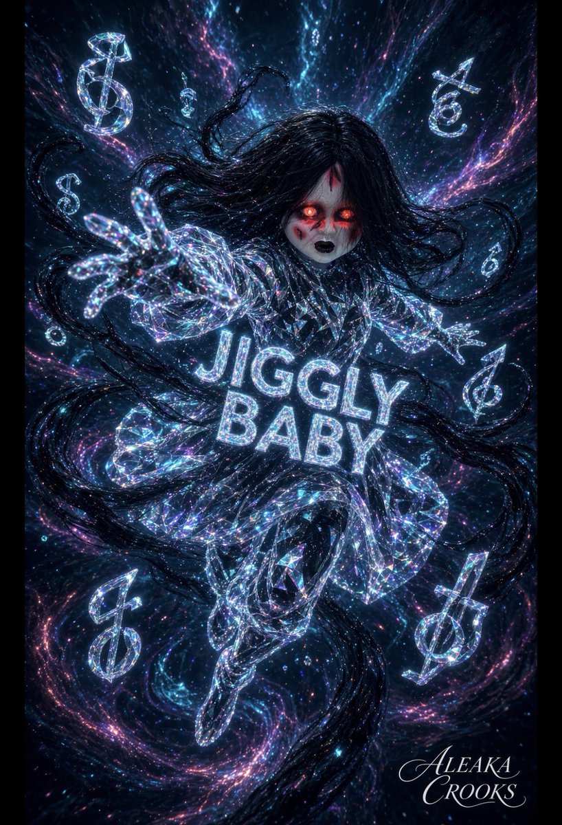 ALEAKA_CROOKS's tweet photo. ⚡️#YOOO #Halloween 👻 is coming up and this is my newest addition to the #JigglyBaby #Jigglybabies NFT art by @ALEAKA_CROOKS #NFTs #nft #art stay tuned #pumpkin🎃 https://t.co/CQAsWpmOBW