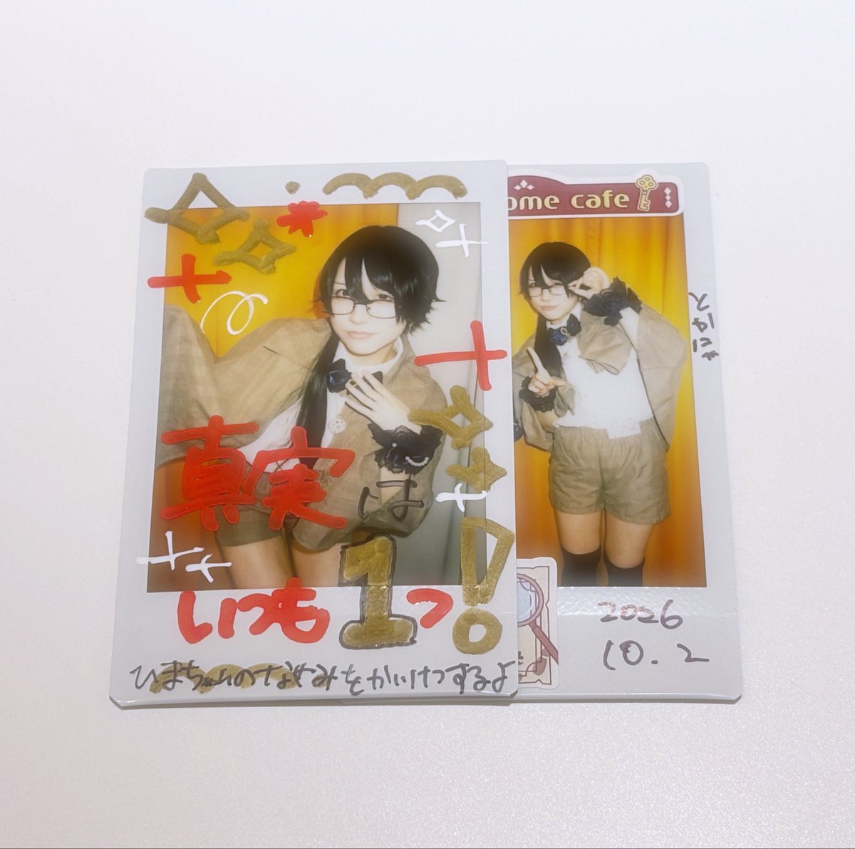 at_nya1207's tweet photo. 探偵コス🕵️
名探偵とかにゃが可愛すぎて最高でした⋆˙⟡某名探偵もできて幸
まさかのナイトメアパーティーも見れたし指差し🫵ファンサが神すぎて🤦‍♀️

それとそれと！ついにシルバーカードにランクアップ！これからもご帰宅しますよ〜

次はすみっこ！！楽しみすぎる⊂( >⩊< )⊃
#とかにゃにしとかにゃ https://t.co/tSAs15lCh0