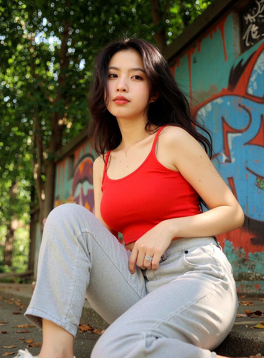 lui4cfc9773's tweet photo. [Mirror, ranbo, and neck details in the shot, casual daily vibe!]， https://t.co/n4j3Va5yRE