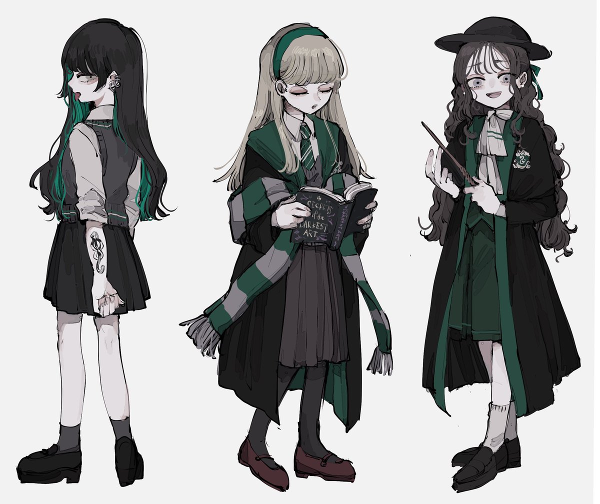 uzrtmgo's tweet photo. スリザリン女子 https://t.co/N86hTriWwm