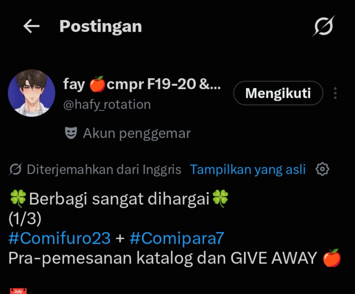 liaawwpps's tweet photo. @hafy_rotation Arigatou untuk GA nya kak, lancar rezeki nya! aku mau jinmao nyaa 🫶🏻 https://t.co/nKHYHlNvNh