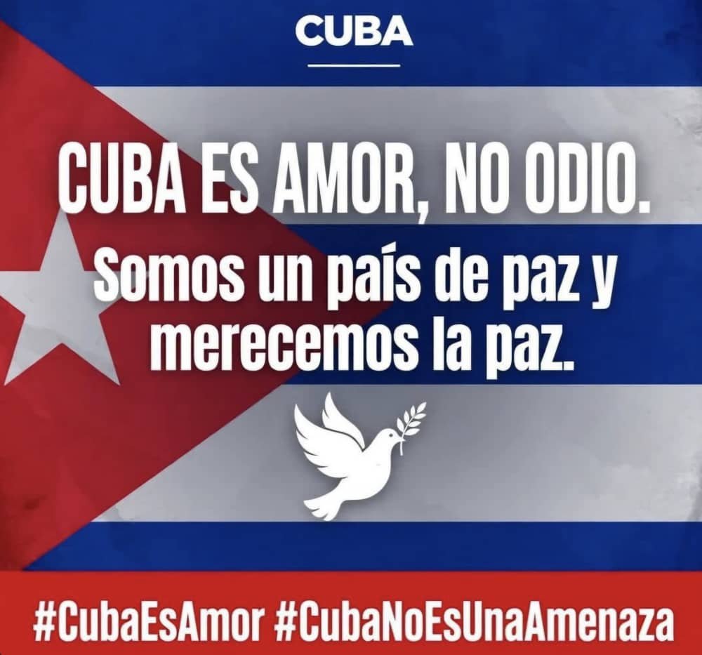 PerezCorzo80's tweet photo. #CubaNoEsUnaAmenazaElBloqueoSí
#CubaEstáFirme
#VillaClaraConTodos https://t.co/z1qY9oy8zt