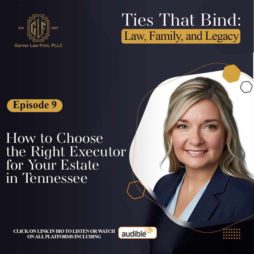 GarnerLawTN's tweet photo. An outdated will can leave a family without the executor originally intended to handle the estate. 

Click the bio link to listen to the full episode.
https://t.co/y1j8py9eA2

Get your copy of my book on Amazon:
https://t.co/EWl7AwFNYA https://t.co/bQ1ogpbYgq