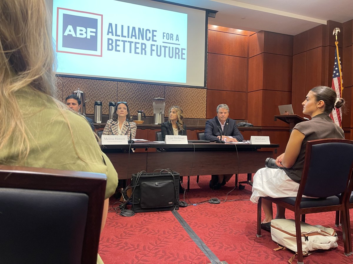 lynns_warriors's tweet photo. Capitol Hill🇺🇸Excellent panel discussion presented by @BetterFuture_AI on the power of KOSA and The SCREEN Act. Thank you Alliance for a Better Future @janetvkelly @twestes #SarahThacker. #KidsOnlineSafetyAct #AgeVerification #TakeActions #ProtectKidsOnline https://t.co/HHHw9VFSgt