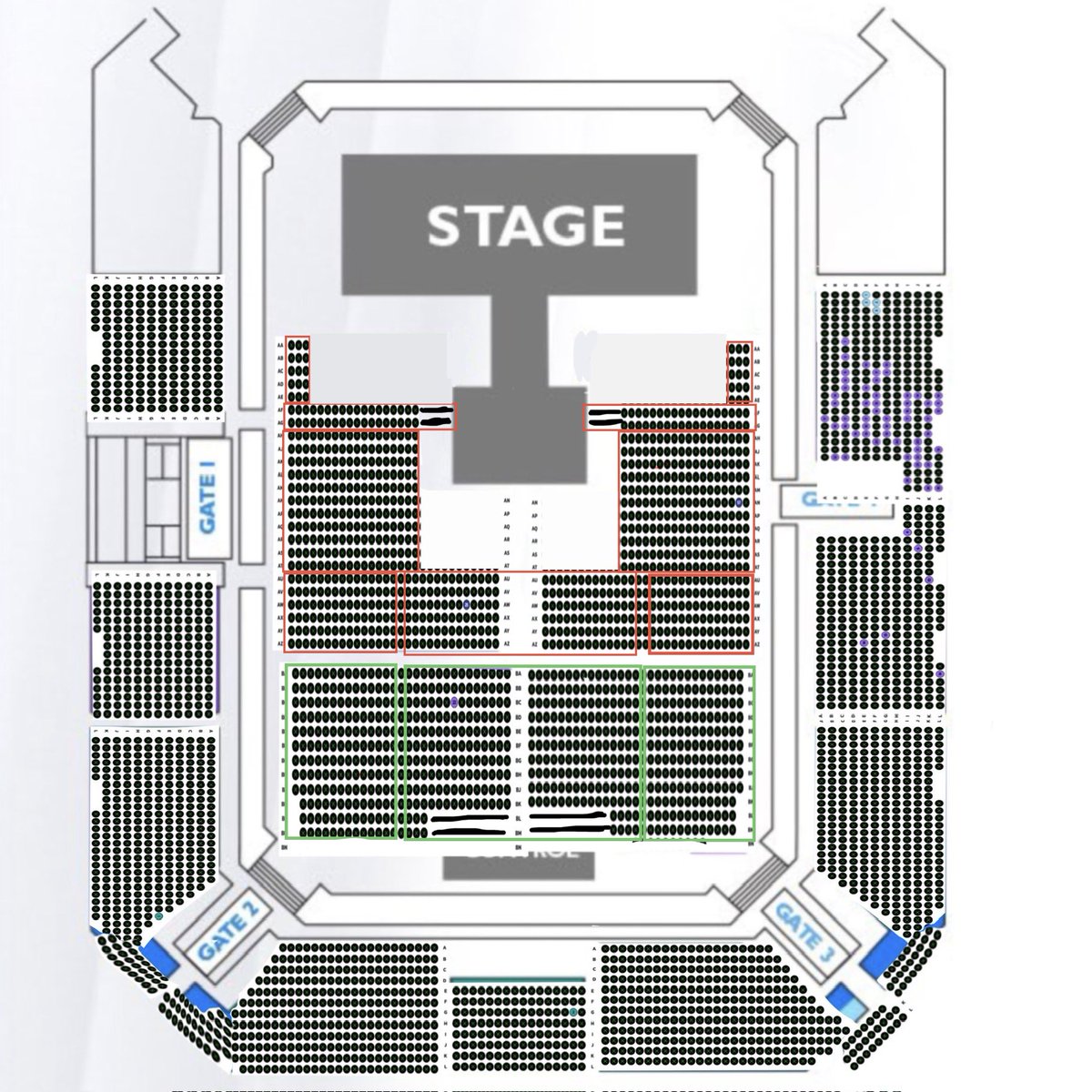 mapeach__'s tweet photo. เวทีใหญ่ขึ้นมาก รอบนี้โซน B กราวด์ (59) ไม่ไกลจากเวทีรองเท่���รอบก่อน แต่ถ้ายกระดับจาก 65 ก็จะเริดเลยแหละ 

เป็นคนย้ำคิดย้ำทำ เลยมาตีสเกลเทียบกับคอน Bloom จะหารีวิวมุมตัวเอง5555555 https://t.co/T0LpY375zN