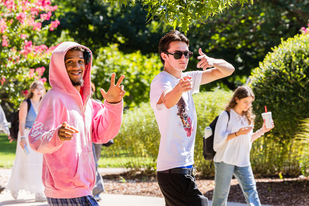 OralRobertsU's tweet photo. It's so Friday! https://t.co/BZJfeBoqXZ