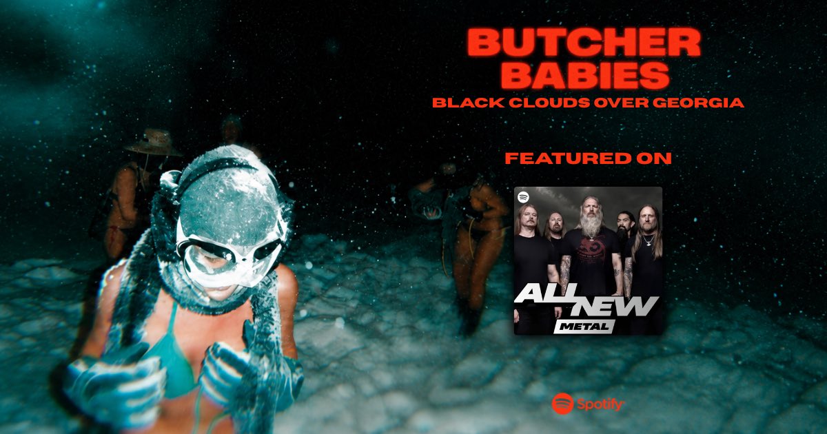 JudgeJuryMusic's tweet photo. Thank you @Spotify for adding “Black Clouds Over Georgia” 🤘🔥 @ButcherBabies @HeidiTheButcher https://t.co/vzVWSp3BUG
