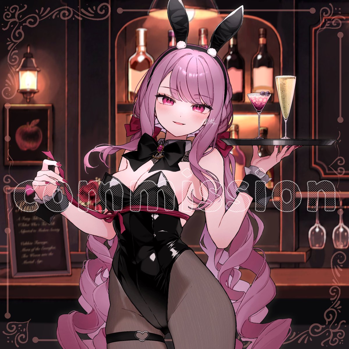 Ui_dededon's tweet photo. 【#commission】

『Bunny Girl』　妃てぃな様

skebリクエストより、こちらイラストを描かせていただきました！👯‍♀️
6周年おめでとうございます〜！！🎉🥂 https://t.co/B7ODtExRQj