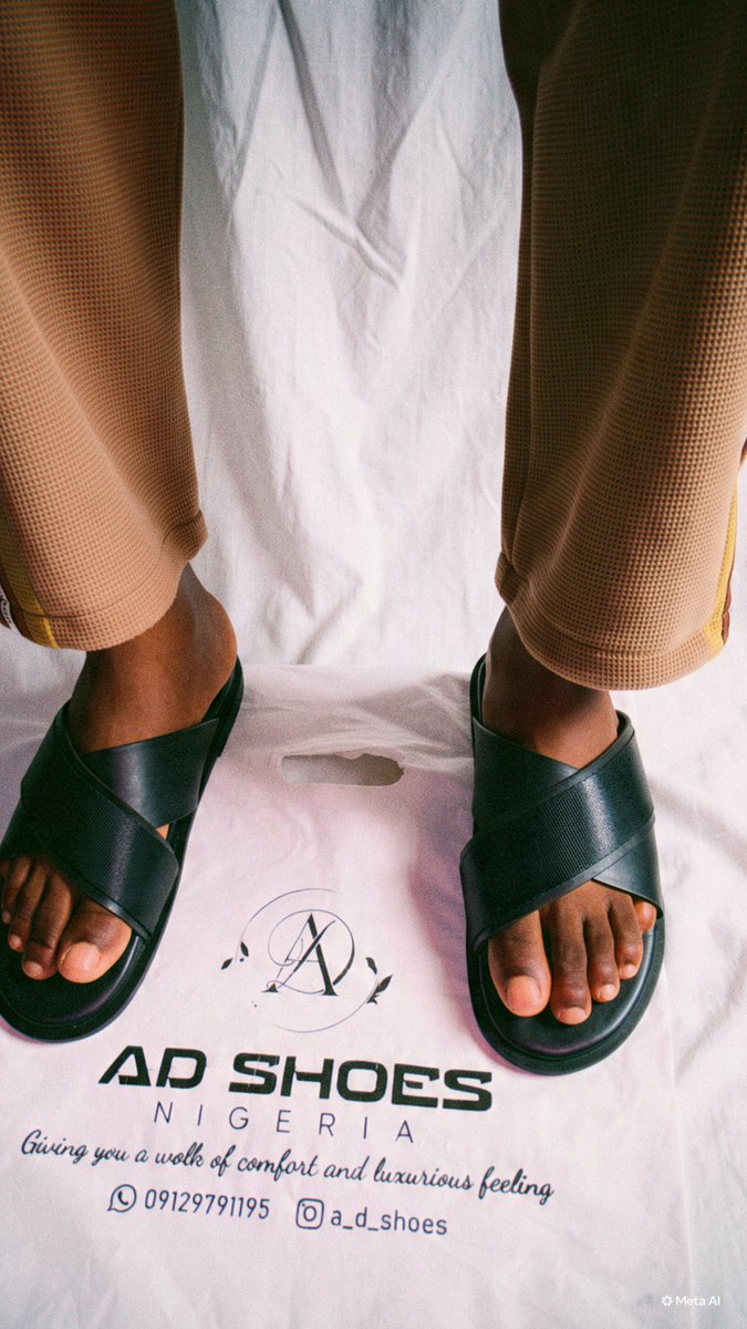 a_d_shoes's tweet photo. AD Shoes crisscross slides 
Simplicity at its peak 

🏷️: 18,000 NGN https://t.co/DUl0OQ9JF6